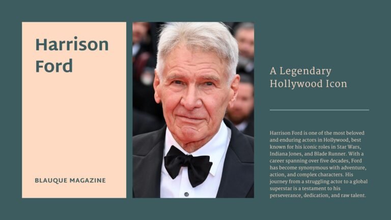 Harrison Ford: A Legendary Hollywood Icon