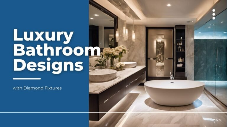 Luxury Bathroom Designs with Diamond Fixtures